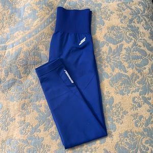 DoYouEven Blue seamless leggings